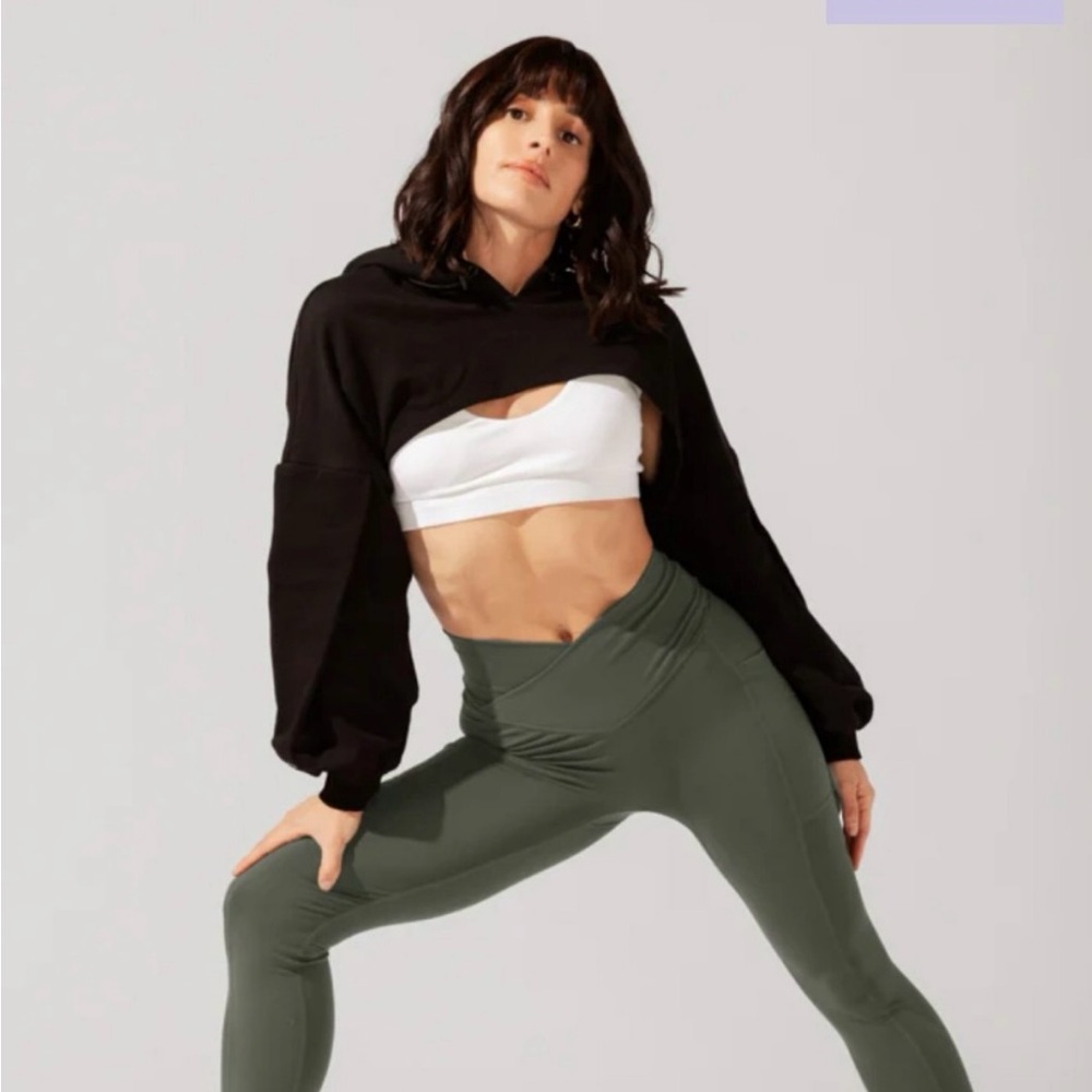 POPFLEX Olive Green Leggings